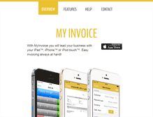 Tablet Screenshot of myinvoice.biz